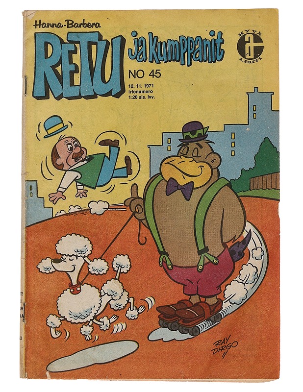 Retu ja kumppanit 11/1971 - Sarjakuvat - 10105450118 - 0