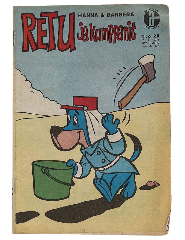 Retu ja kumppanit 7/1971 - Sarjakuvat - 10105450127 - 0