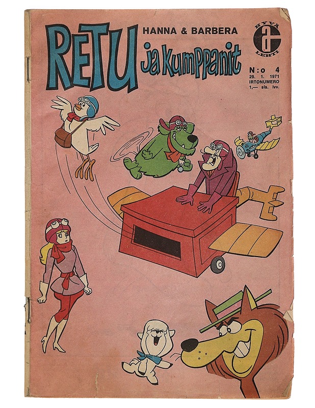 Retu ja kumppanit - Sarjakuvat - 10105450131 - 0