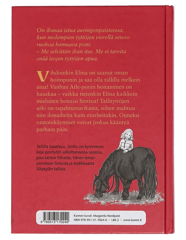 Tallilla tapahtuu, Sinttu - Hallberg, Lin - Lastenkirjat - 10105450160 - 1