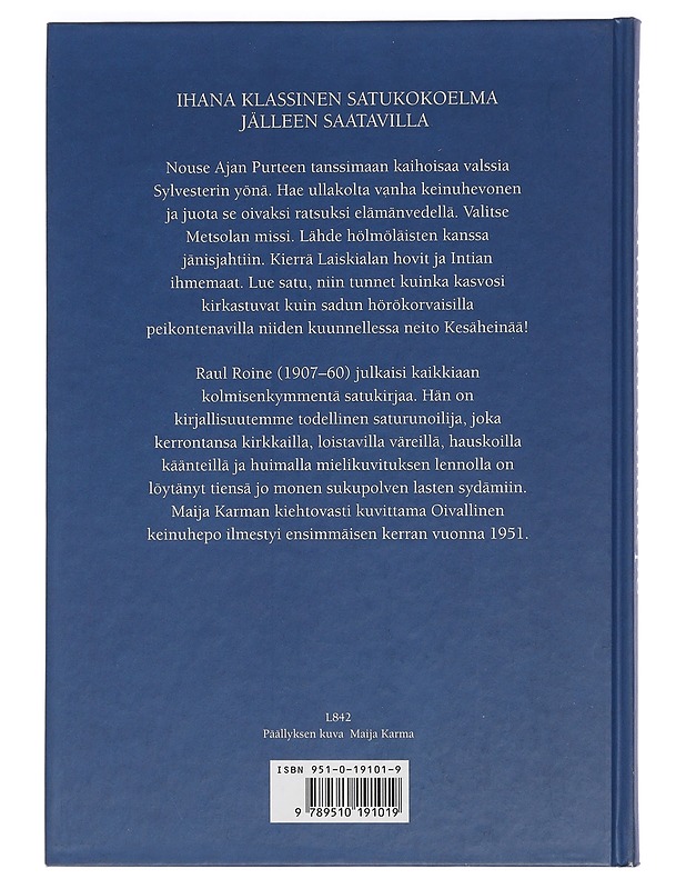 Oivallinen keinuhepo : satuja - Roine, Raul - Lastenkirjat - 10105450206 - 1