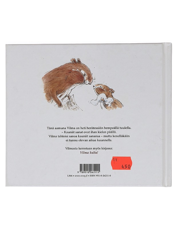 VILMA JA KAUNIIT SANAT - NORAC, CARL - Lastenkirjat - 10105450211 - 1