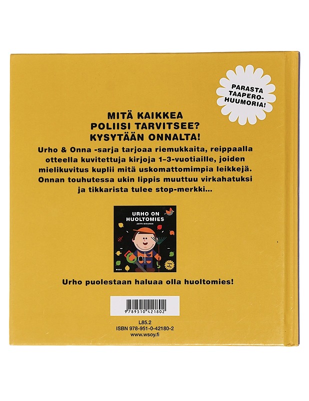 Onna on poliisi - Antti Nikunen - Lastenkirjat - 10105450265 - 1