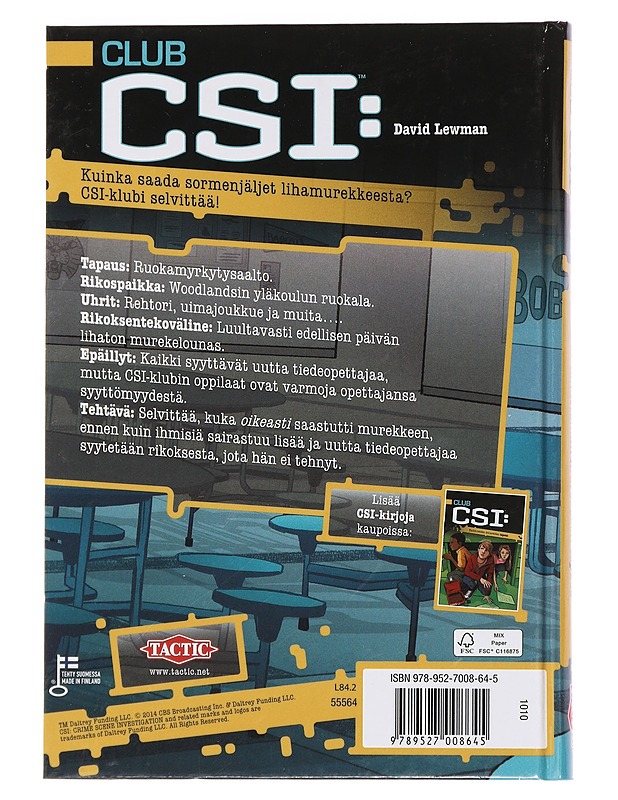 Lihattoman murekkeen tapaus - Lewman, David - Nuorten kirjat - 10105450280 - 1