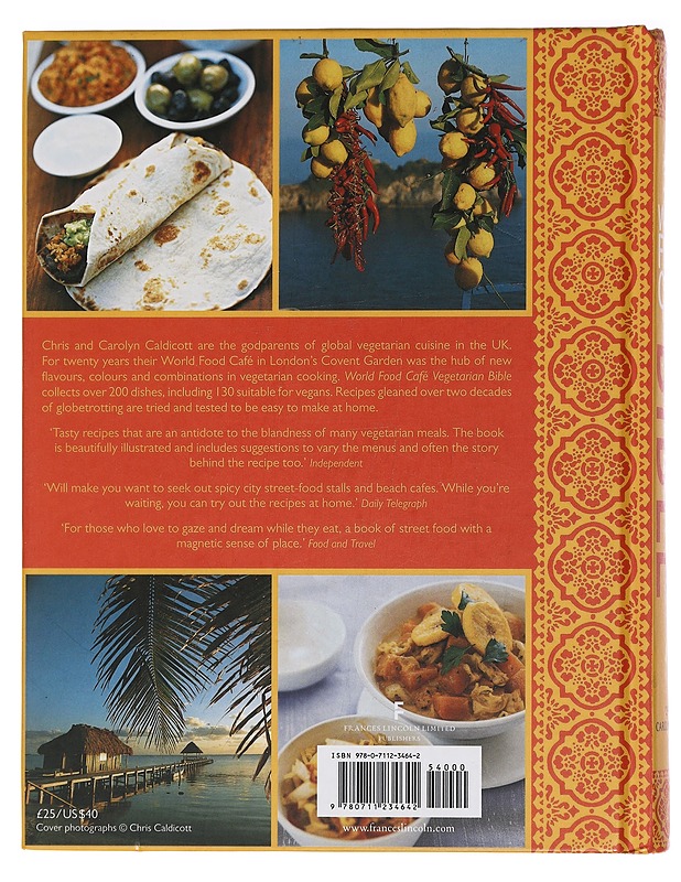 World Food Cafe, Vegetarian Bible - Caldicott, Chris - Tietokirjat ja oppaat - 10105450288 - 1