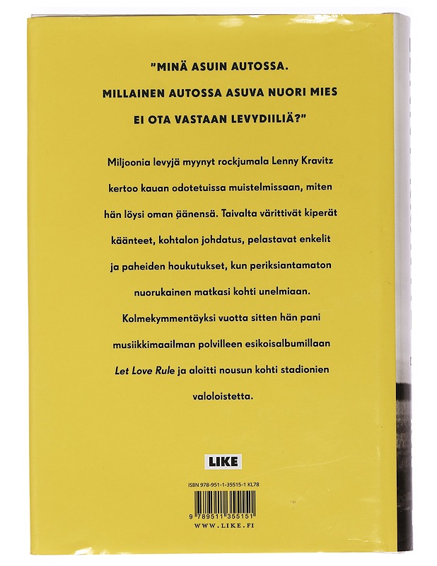 Let Love Rule - Kravitz, Lenny - Elämäkerrat ja muistelmat - 10105450330 - 1