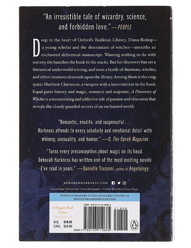 A discovery of witches / a novel - Deborah Harkness - Romaanit ja novellit - 10105450358 - 1