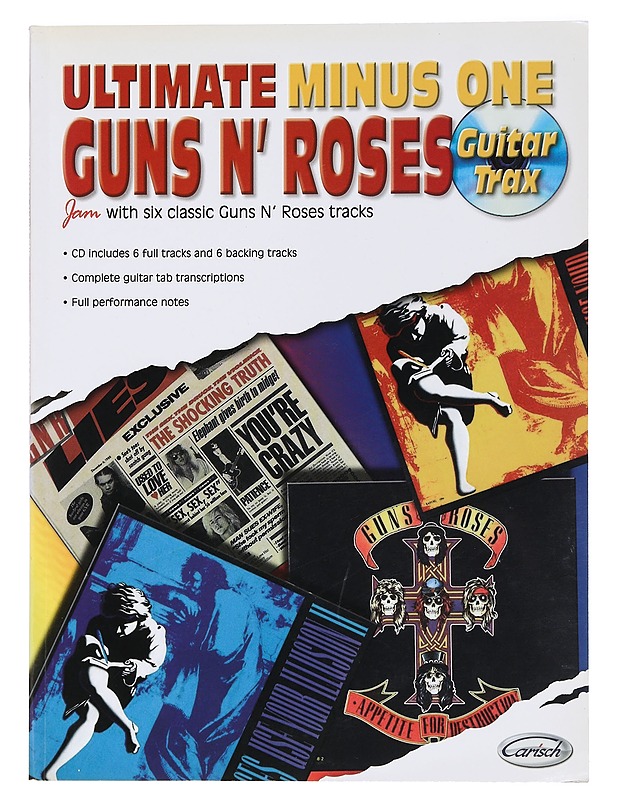 Ultimate minus one : Jam with six classic Guns N' Roses tracks - Guns n' Roses - Musiikki- ja elokuvakirjat - 10105450374 - 0