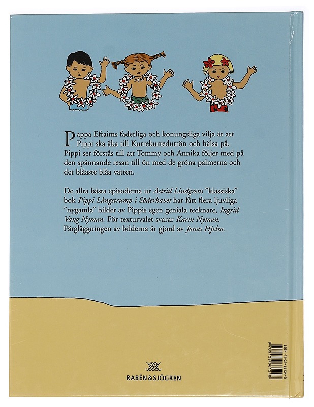 Pippi Långstrump på Kurrekurreduttön - Lindgren, Astrid - Lastenkirjat - 10105450376 - 1