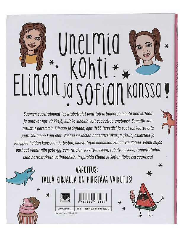 Kaikki on mahdollista!!! - Elina - Lastenkirjat - 10105450393 - 1