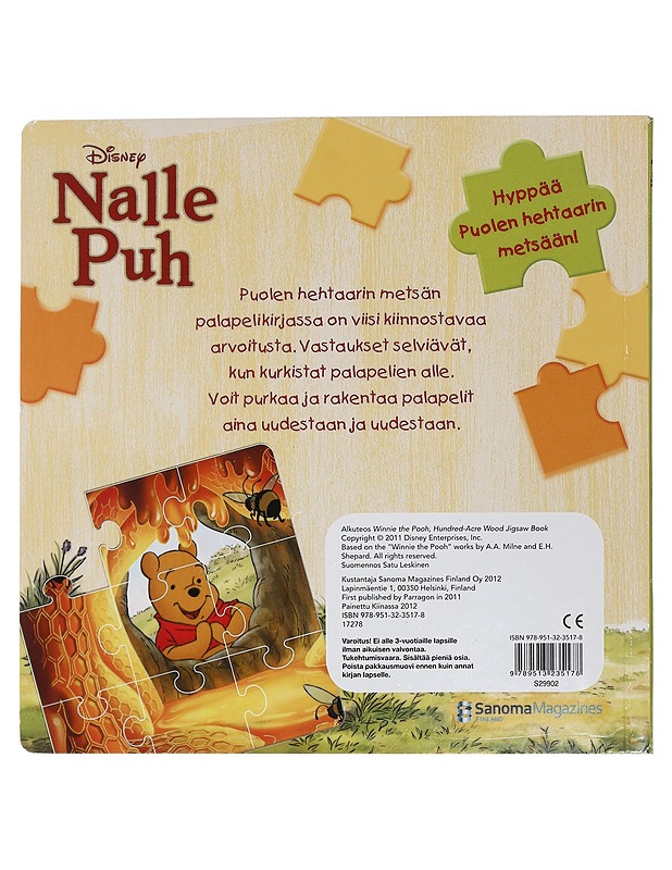 Puolen hehtaarin metsän palapelikirja - Leskinen, Satu - Lastenkirjat - 10105450407 - 1