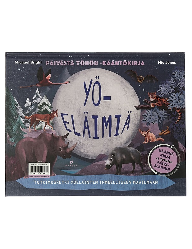 Päiväeläimiä : Yöeläimiä - Bright, Michael - Lastenkirjat - 10105450423 - 1