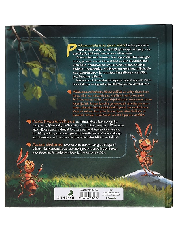 Pikkumuurahaisen jännä päivä - Dmuchovskien?, Rasa - Lastenkirjat - 10105450426 - 1