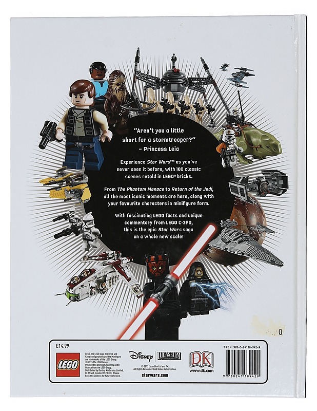 Lego Star Wars in 100 scenes - Lipkowitz, Daniel - Harrastekirjat - 10105450433 - 1