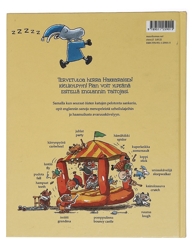 Hullunkurinen kuvasanakirja : suomi-englanti - Mauri Kunnas - Lastenkirjat - 10105450454 - 1