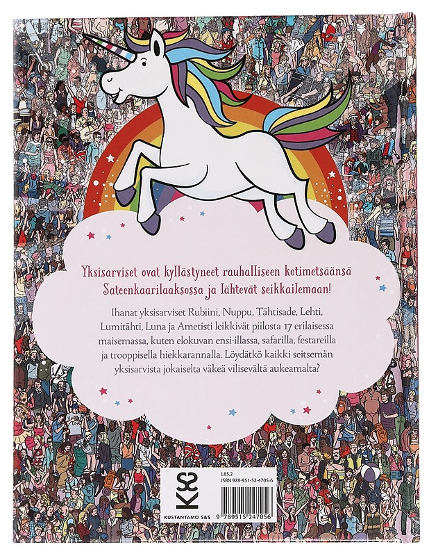 Missä yksisarvinen? - Moran, Paul - Lastenkirjat - 10105450457 - 1