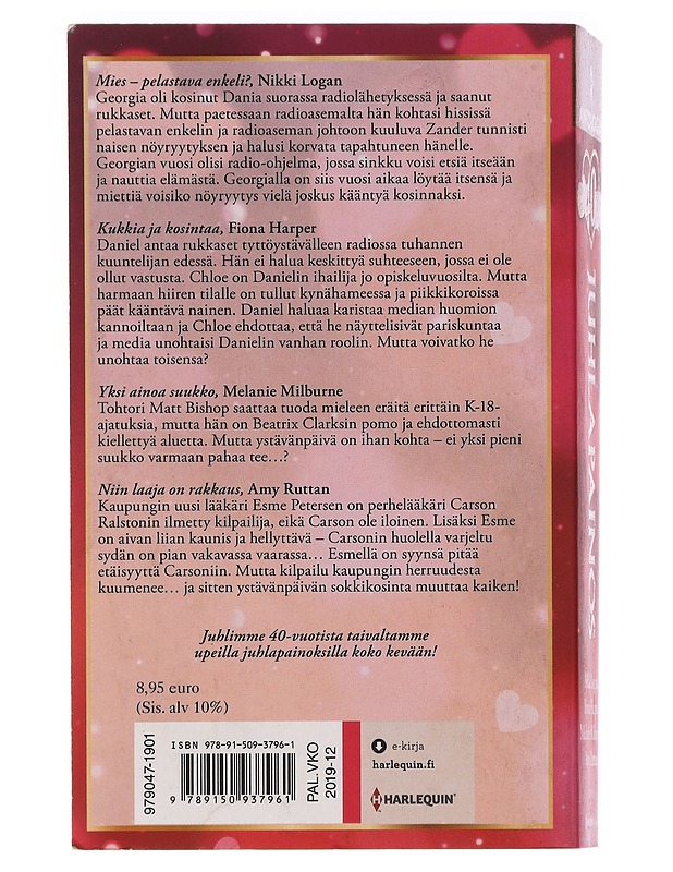 Harlequin antologia 1979-2019 : 40 vuotta rakkautta juhlapainos - Romaanit ja novellit - 10105450467 - 1