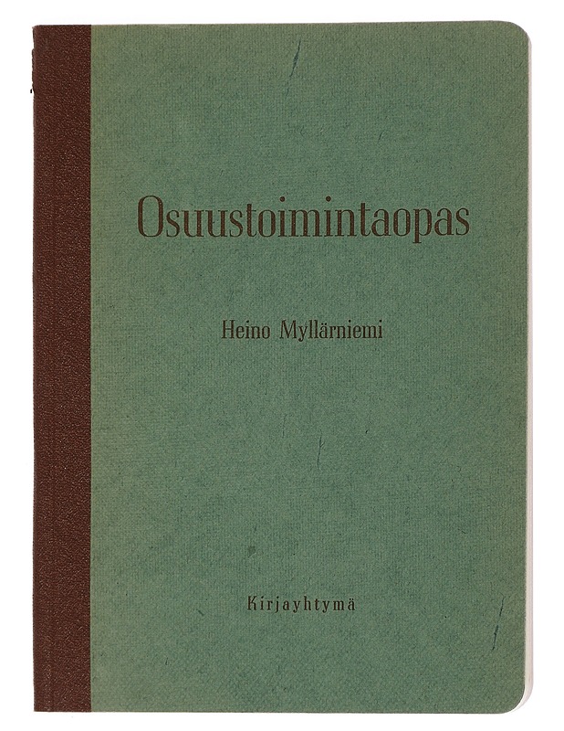 Osuustoimintaopas - Heino Myllärniemi - Tietokirjat ja oppaat - 10105450480 - 0