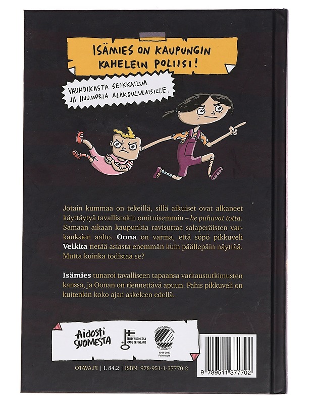 Isämies ja paha pikkuveli - Unkari, Arttu - Lastenkirjat - 10105450483 - 1