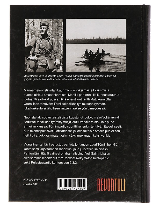 Lauri Törni : vaarallinen tehtävä - Veli Salin - Romaanit ja novellit - 10105450522 - 1