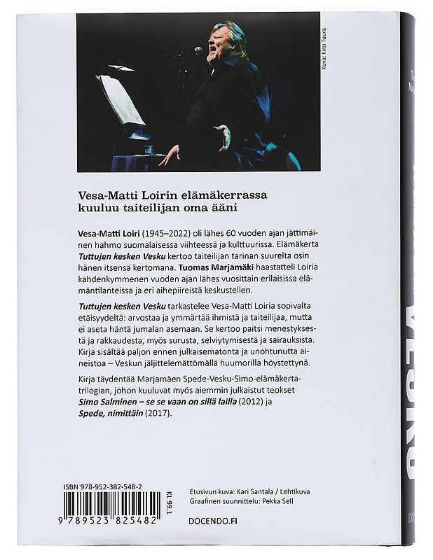 Tuttujen kesken Vesku : Vesa-Matti Loiri 1945-2022 - Tuomas Marjamäki - Elämäkerrat ja muistelmat - 10105450525 - 1