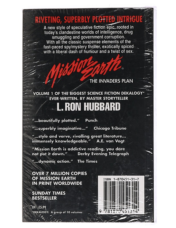 The Invaders Plan - Hubbard, L. Ron - Romaanit ja novellit - 10105450531 - 1