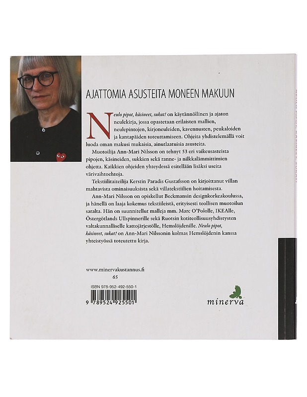 Neulo pipot, käsineet, sukat! - Nilsson, Ann-Mari - Tietokirjat ja oppaat - 10105450549 - 1
