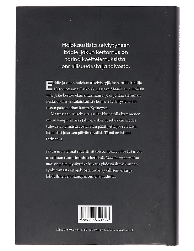 Maailman onnellisin mies - Jaku, Eddie - Elämäkerrat ja muistelmat - 10105450552 - 1