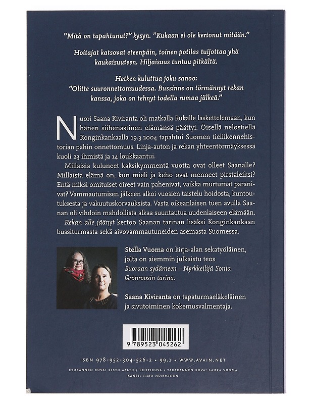 Rekan alle jäänyt - Vuoma, Stella - Elämäkerrat ja muistelmat - 10105450568 - 1