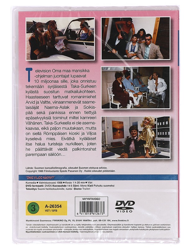 "Onks Viljoo Näkyny?" - DVD - DVD-elokuvat - 10105450580 - 1