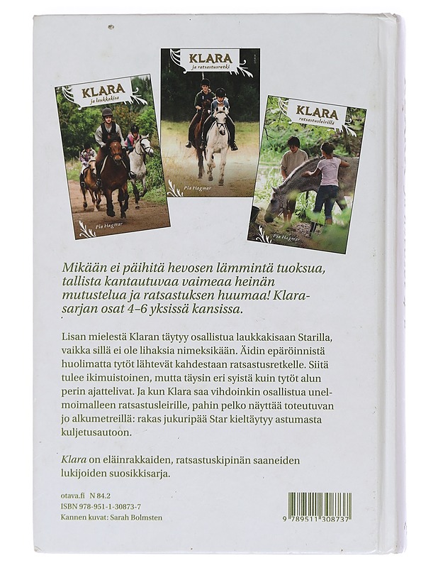 Klara ja hevoset 4-6 - Hagmar, Pia - Nuorten kirjat - 10105450582 - 1