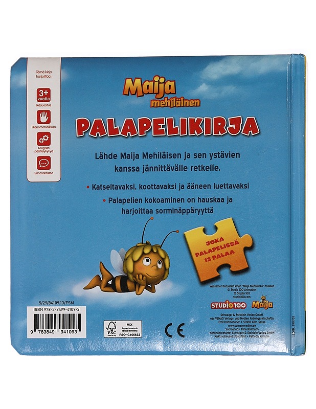 Maija Mehiläinen : palapelikirja - Lastenkirjat - 10105450586 - 1