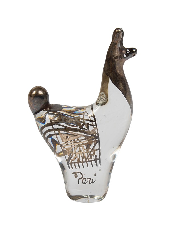 Lasinen laamafiguuri - Koriste-esineet - 10105450607 - 0