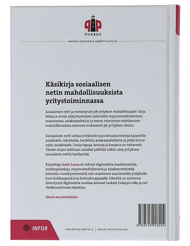 Sosiaalinen netti ja menestyvän pk-yrityksen mahdollisuudet - Antti Leino - Tietokirjat ja oppaat - 10105450634 - 1