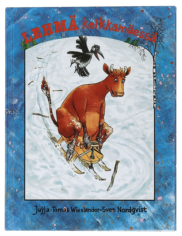 Lehmä kelkkamäessä - Wieslander, Jujja - Lastenkirjat - 10105450637 - 0