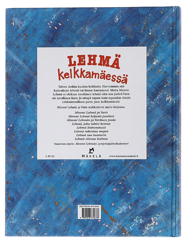Lehmä kelkkamäessä - Wieslander, Jujja - Lastenkirjat - 10105450637 - 1