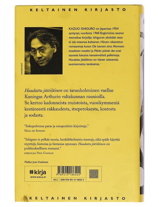 Haudattu jättiläinen - Ishiguro, Kazuo - Fantasia- ja scifi - 10105450645 - 1