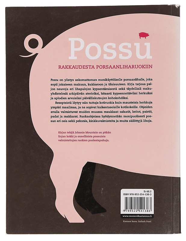 Possu : rakkaudesta porsaanliharuokiin - Mountain, Johnnie - Ruokakirjat - 10105450655 - 1