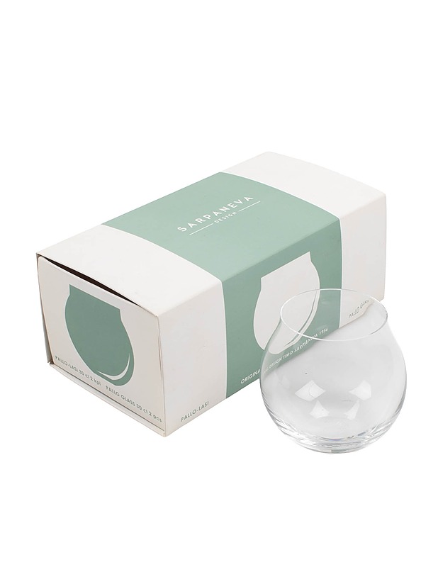 SARPANEVA DESIGN Pallo-lasi, 2 kpl - Designsuosikit - 10105450694 - 0