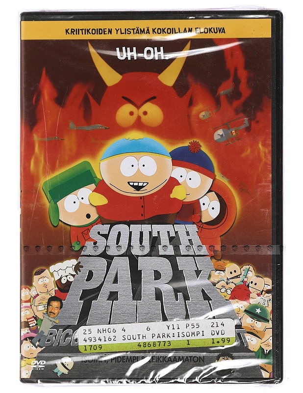 South Park: Isompi, Pidempi ja Leikkaamaton - DVD - DVD-elokuvat - 10105450712 - 0