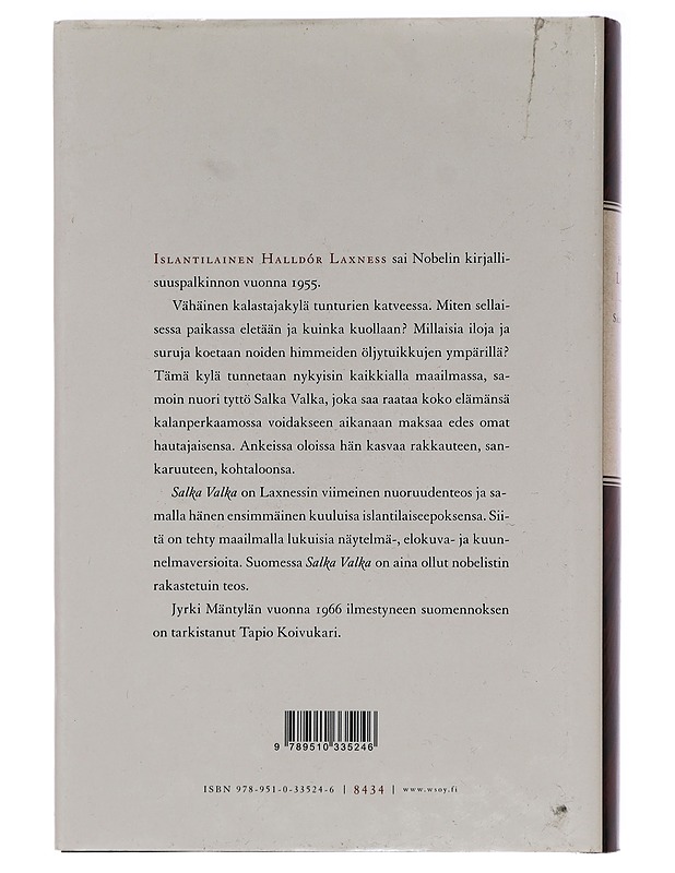 Salka Valka - Laxness, Halldór - Romaanit ja novellit - 10105450718 - 1