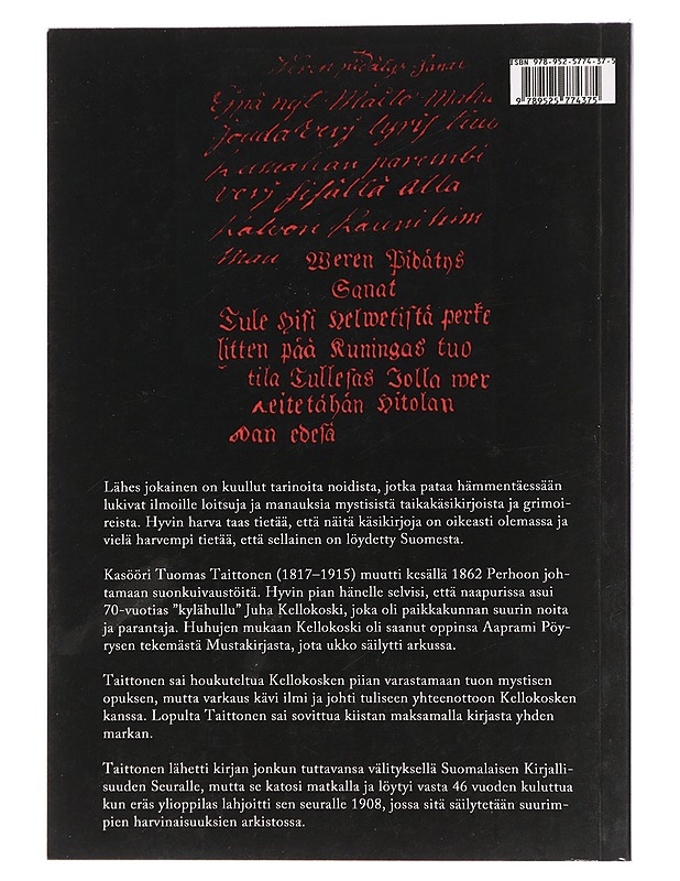 Mustakirja : vuonna 1862 löydetty suomalainen noitakirja - Tietokirjat ja oppaat - 10105450743 - 1