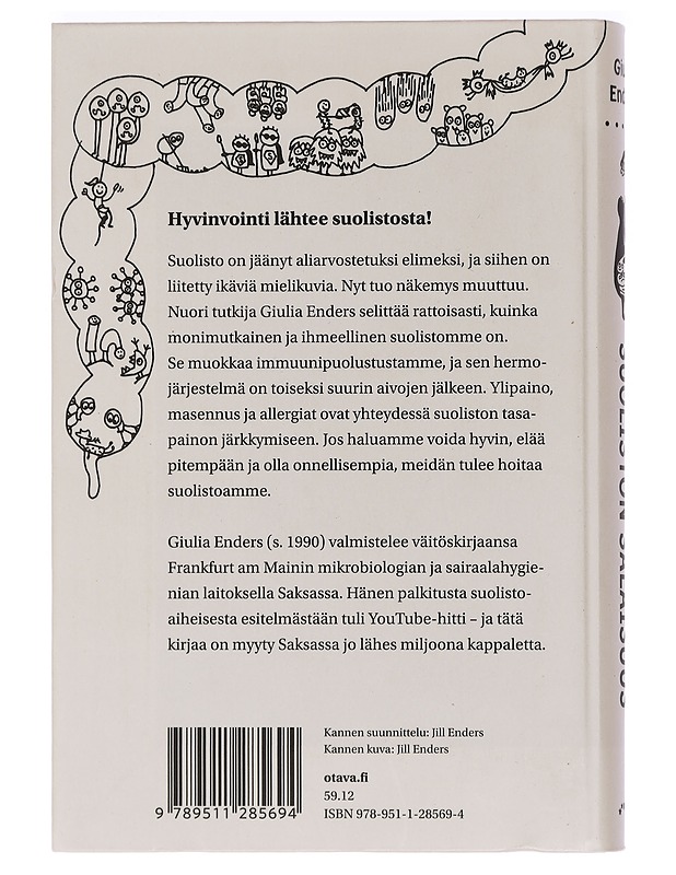 Suoliston salaisuus : kaikki kehomme keskeisestä elimestä - Enders, Giulia - Tietokirjat ja oppaat - 10105450747 - 1