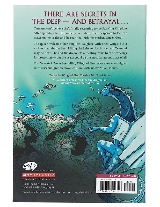 Wings of fire : the graphic novel. Book two The lost heir - Sutherland, Tui T. - Lastenkirjat - 10105450756 - 1