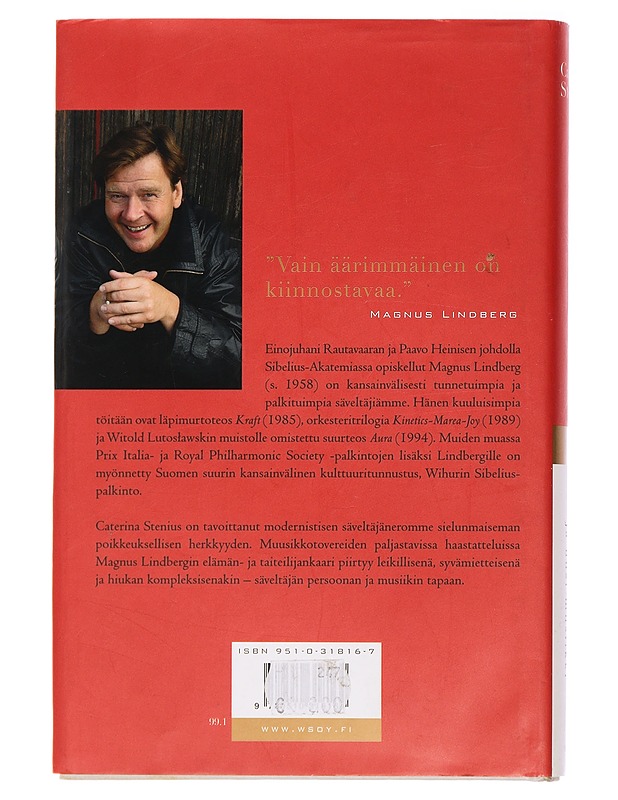 Chaconne : Magnus Lindberg ja uusi musiikki - Stenius, Caterina - Elämäkerrat ja muistelmat - 10105450758 - 1