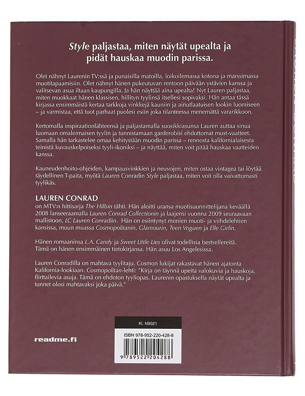 Lauren Conrad style - Conrad, Lauren - Tietokirjat ja oppaat - 10105450775 - 1
