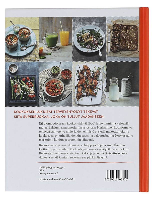 Hyvä kookos : 40 herkullista ja terveellistä reseptiä - Jonzen, Emily - Ruokakirjat - 10105450781 - 1