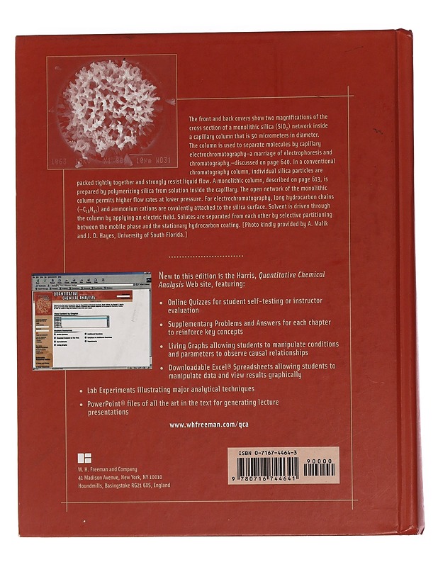 Quantitative chemical analysis 6th edition - Daniel C. Harris - Tietokirjat ja oppaat - 10105450794 - 1