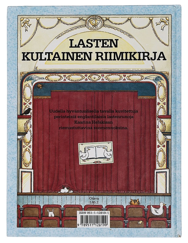 Lasten kultainen riimikirja - Helakisa, Kaarina - Lastenkirjat - 10105450801 - 1