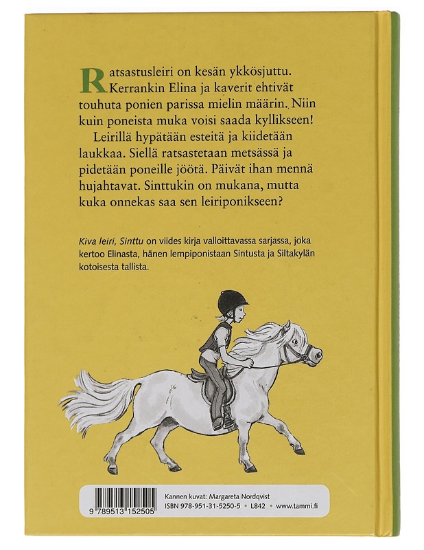 Kiva leiri, Sinttu - Hallberg, Lin - Lastenkirjat - 10105450812 - 1